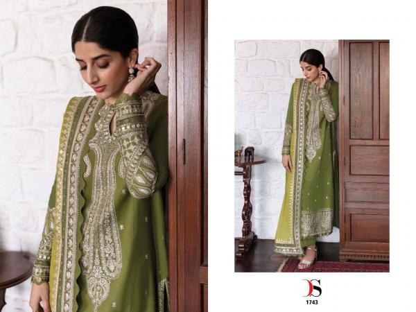 Deepsy Zaha Luxury Lawn  Cotton Embroidery Designer Pakistani Suits Collection